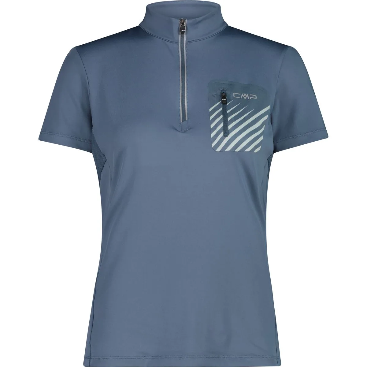 T-Shirt Free Bike Damen T-Shirt, blau 42