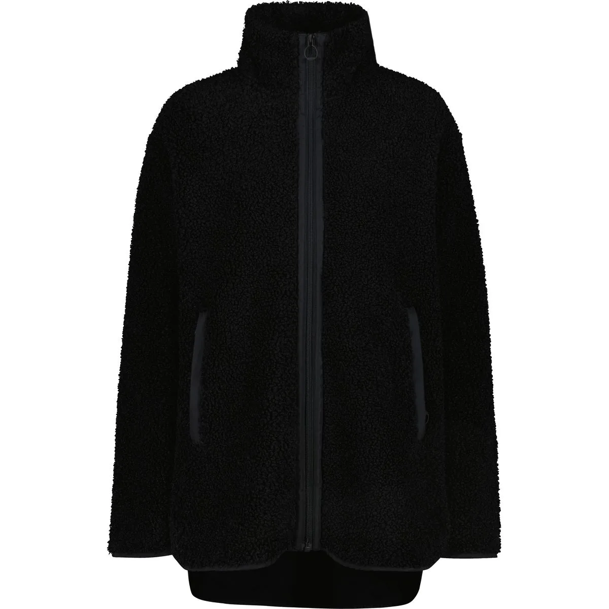 Long Damen Midlayer, schwarz D46