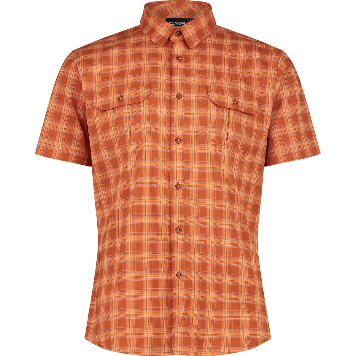 CMP Shirt Herren Hemd, orange 48