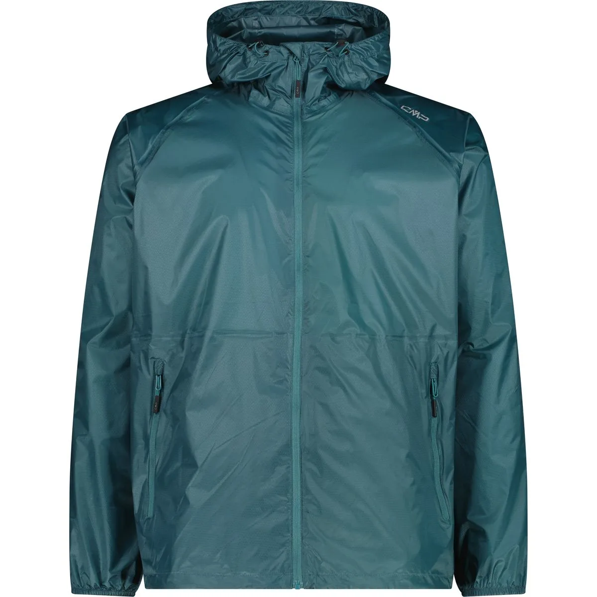 Rain Fix Hood Herren Regenmantel, grün 54