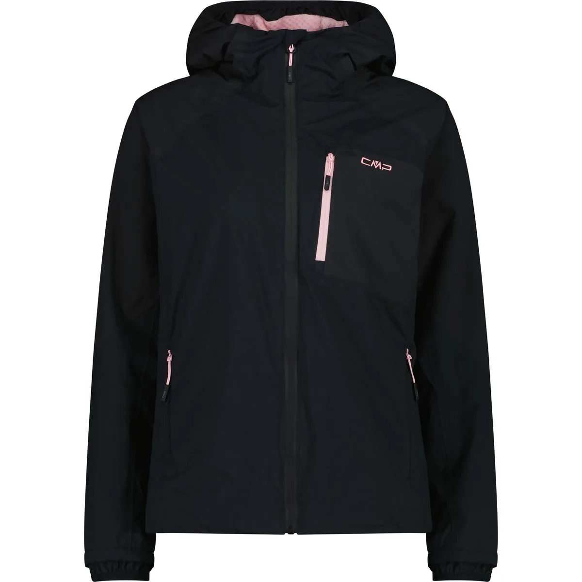 Fix Hood Damen Jacke, schwarz D36