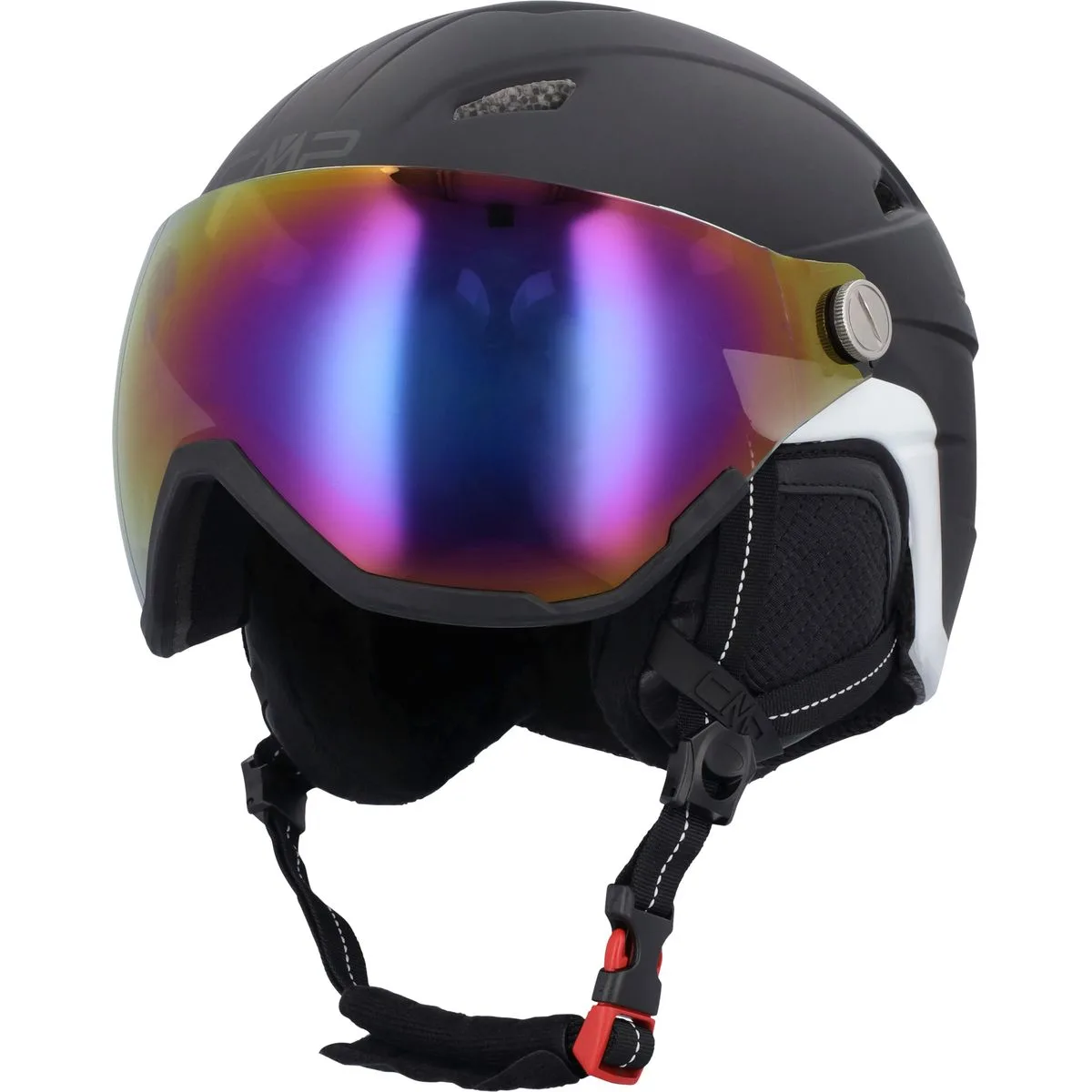 Wa-2 Ski Helmet With Visor Helm, schwarz XL