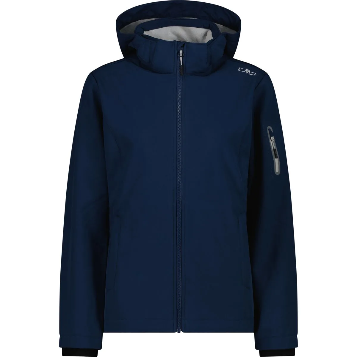 Zip Hood Damen Funktionsjacke, blau D42