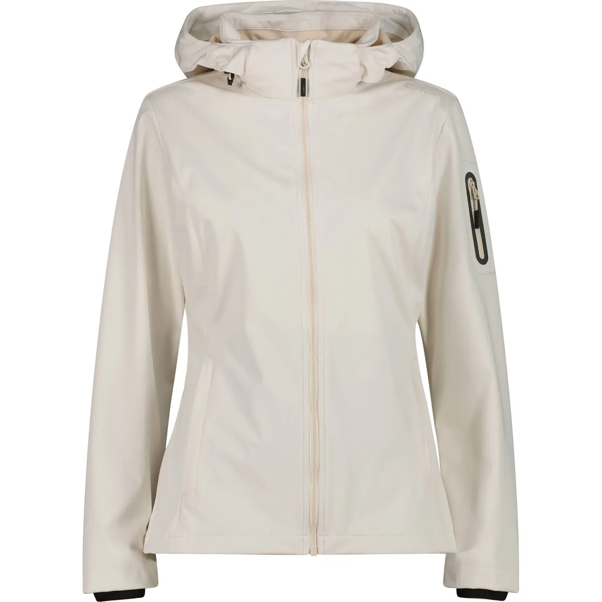 Jacket Zip Hood Damen Funktionsjacke, weiß 42
