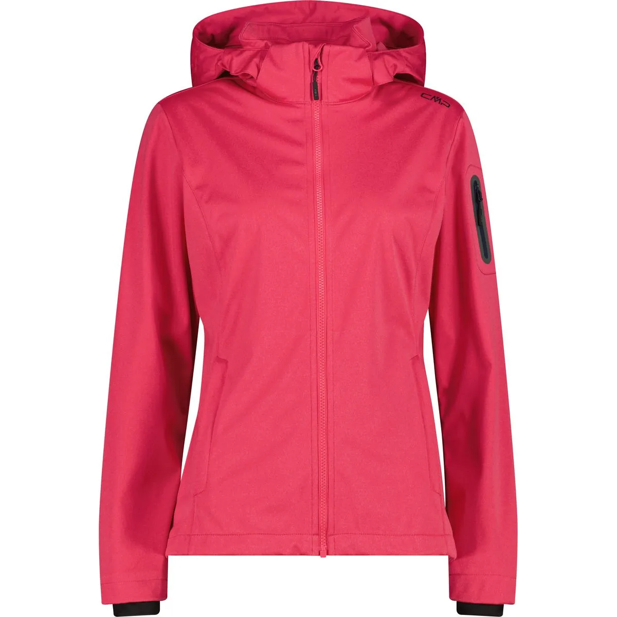 Jacket Zip Hood Damen Funktionsjacke, pink 50