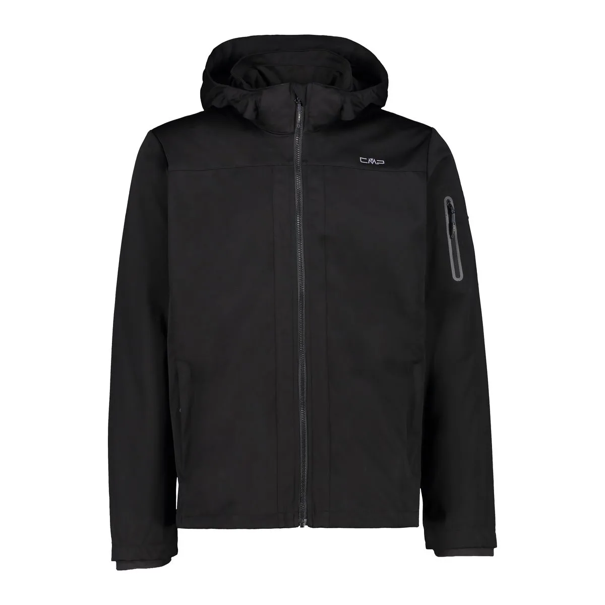 Jacket Zip Hood Herren Funktionsjacke, schwarz 54
