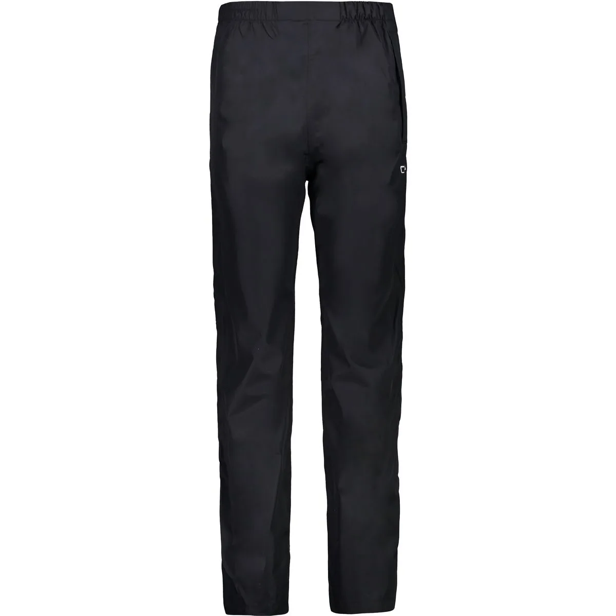 Rain With Full Lenght Side Zips Damen Regenhose, schwarz C20