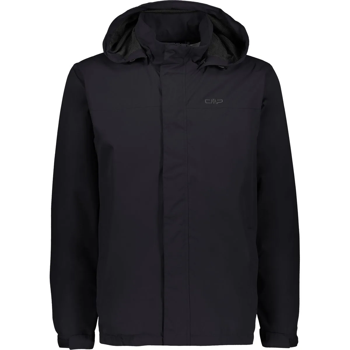 Jacket Snaps Hood Herren Funktionsjacke, grau 54
