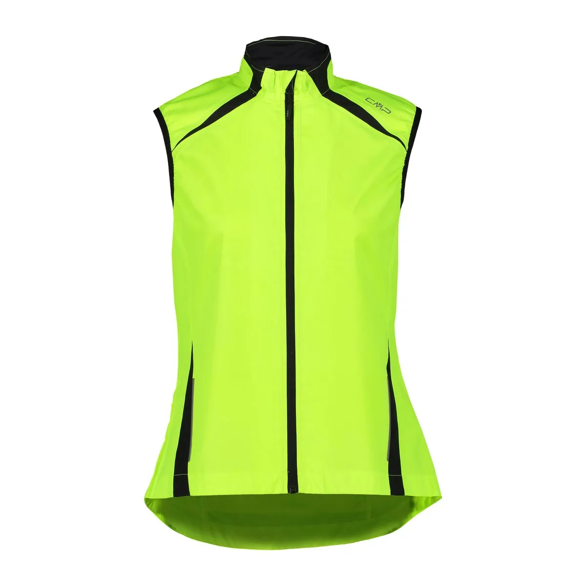 Vest Damen Schlupfjacke, gelb D36