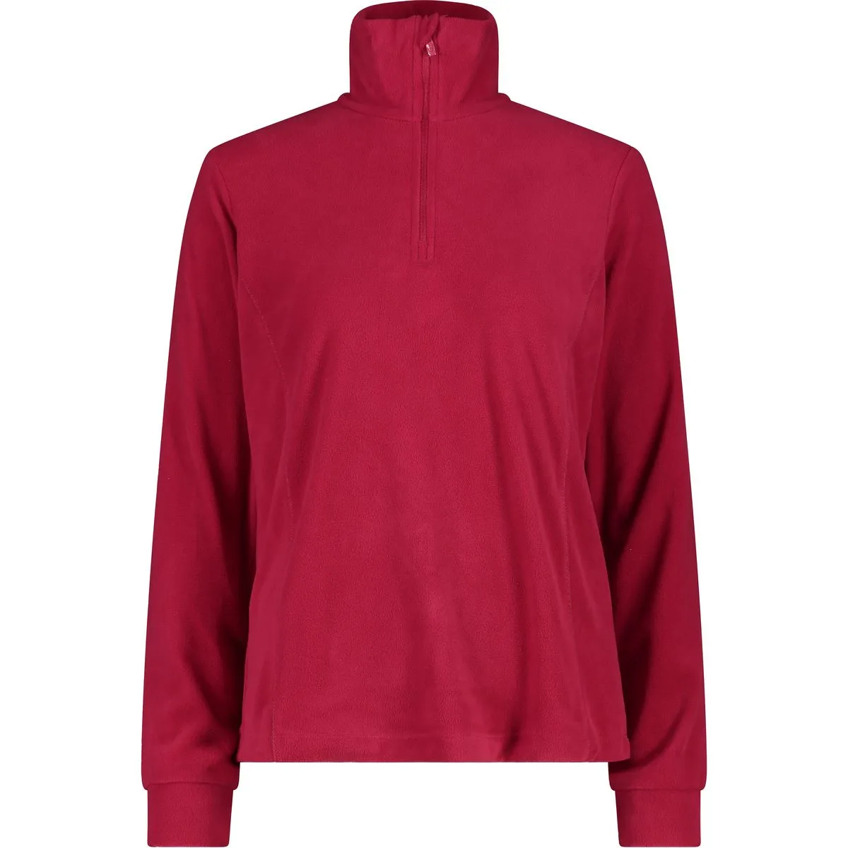 Sweat Damen Rollkragenpullover, rot D40