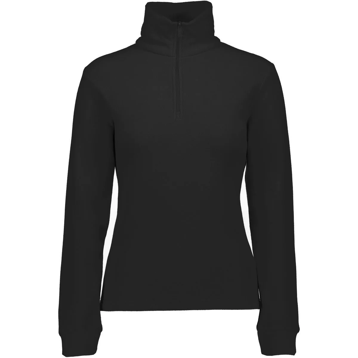 Sweat Damen Rollkragenpullover, schwarz D48