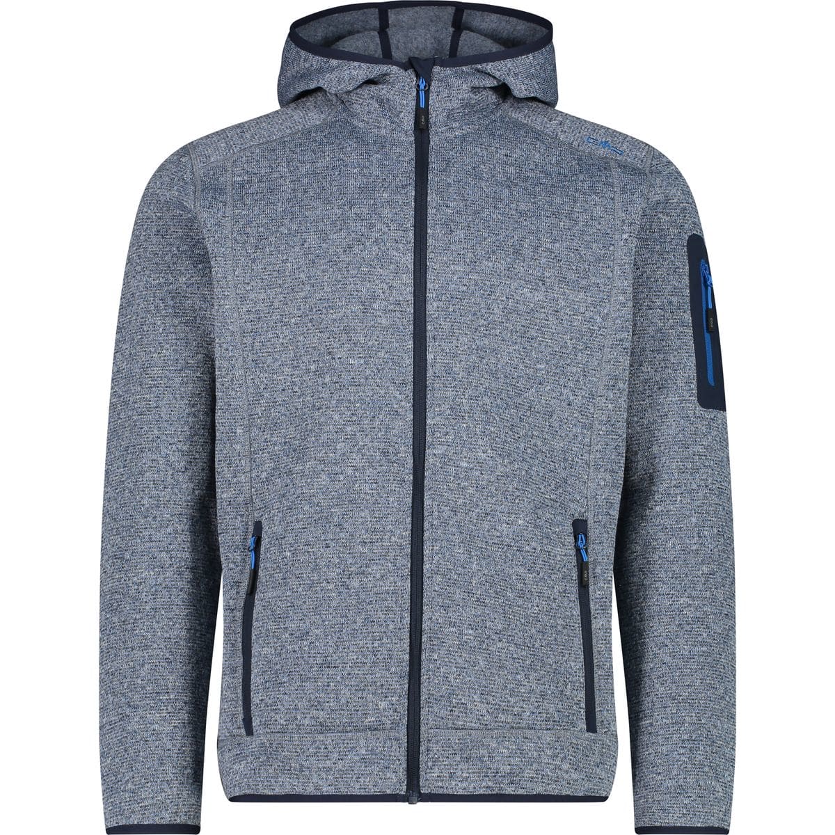 Fix Hood Herren Kapuzensweater, blau 58
