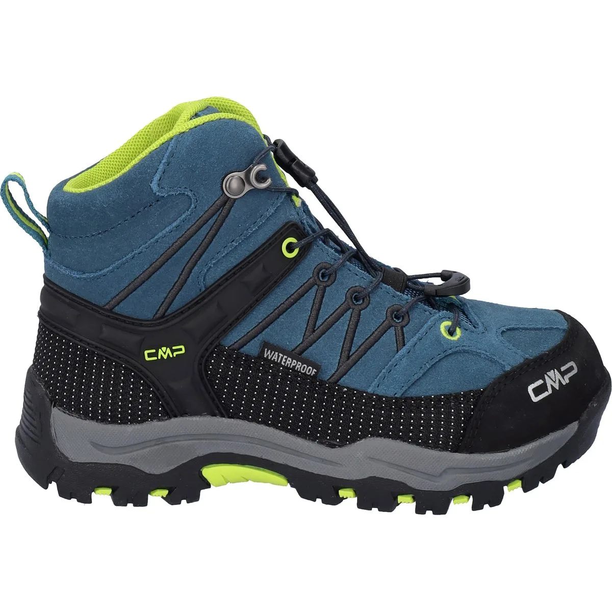 CMP Rigel Mid Trekking waterproof Kinder Trekking-Halbschuhe, blau, Größe 35 8059342414909