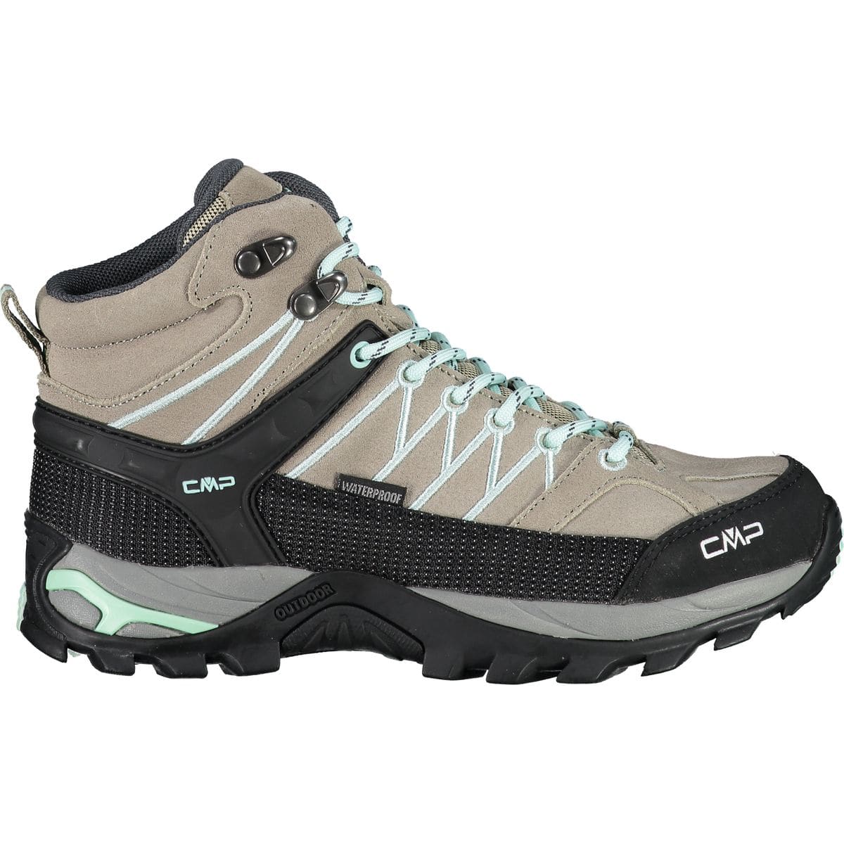 Rigel Mid Trekking waterproof Damen Trekking-Halbschuhe, braun, Größe 42 42