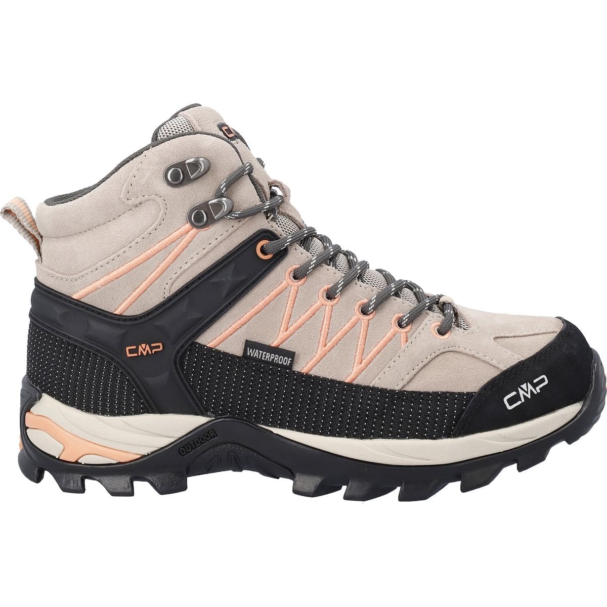Rigel Mid Trekking waterproof Damen Trekking-Halbschuhe, braun, Größe 42 42