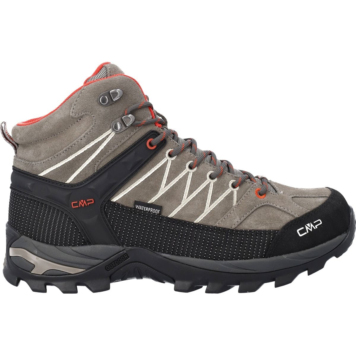 Rigel Mid Trekking waterproof Herren Trekking-Halbschuhe, braun, Größe 43 43