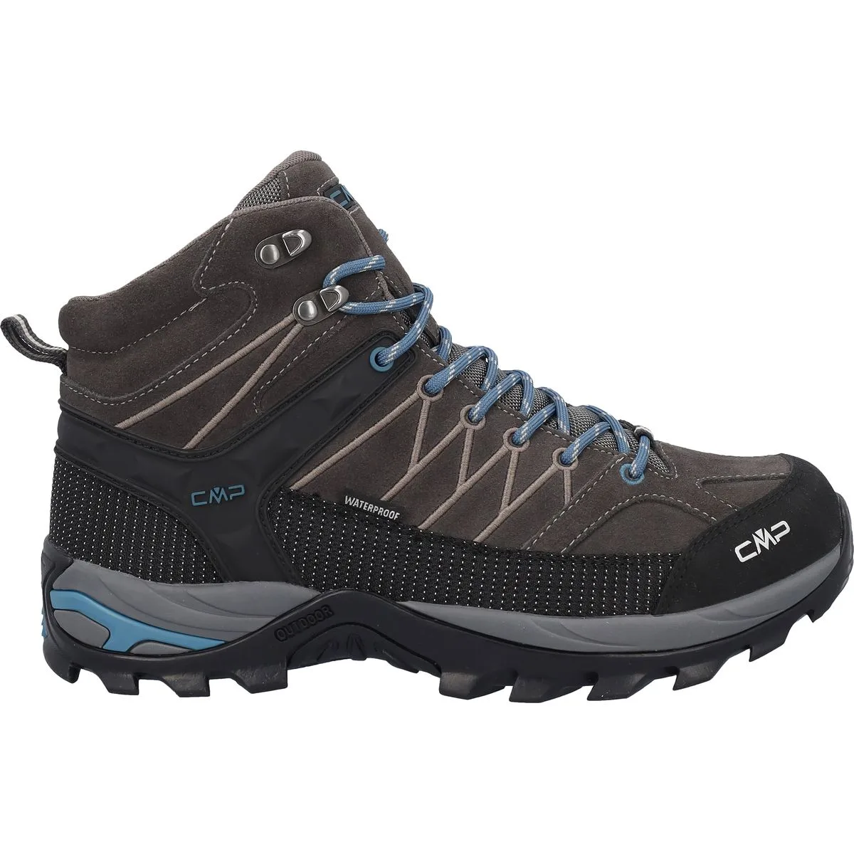 Rigel Mid Trekking waterproof Herren Trekking-Halbschuhe, braun, Größe 43 43