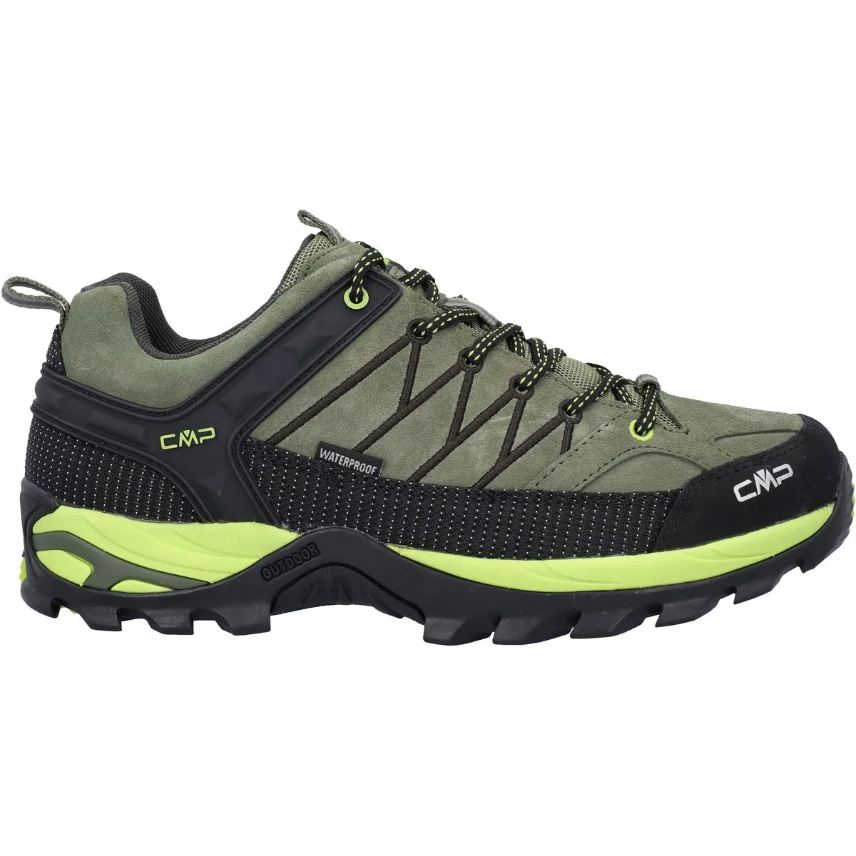 Rigel Low Trekking waterproof Herren Trekking-Halbschuhe, grün, Größe 46 46