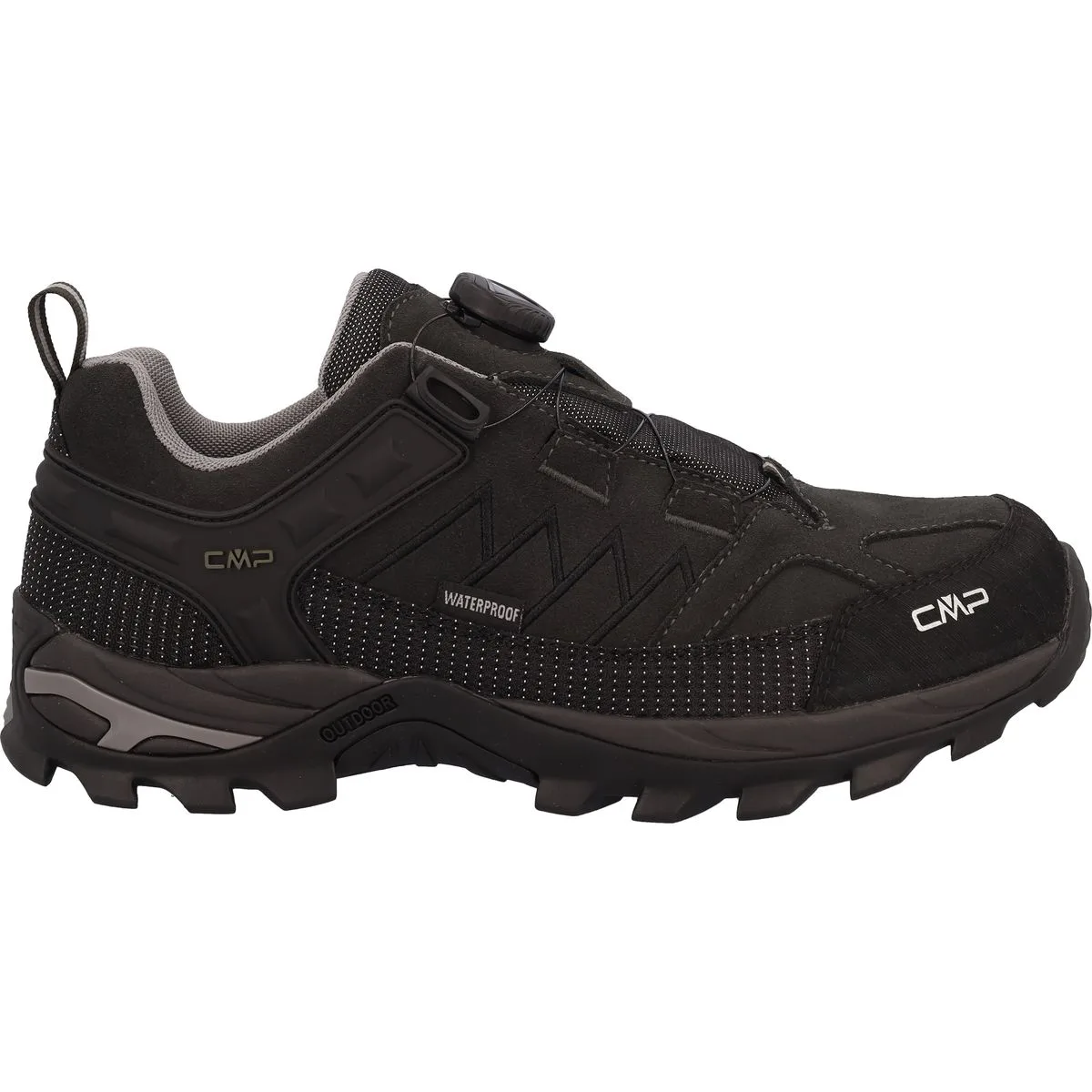 Rigel Low Fitgo Trekking waterproof Herren Trekking-Halbschuhe, grau, Größe 44 44
