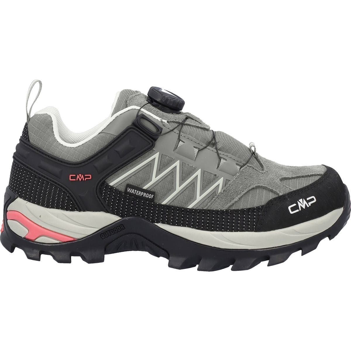 Rigel Low Fitgo Trekking waterproof Damen Trekking-Halbschuhe, grün, Größe 37 37