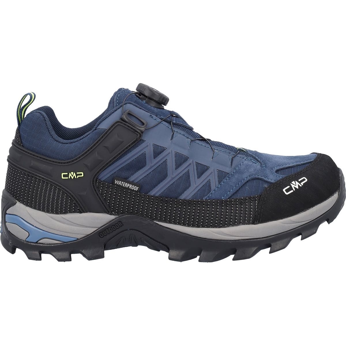 Rigel Low Fitgo Trekking waterproof Herren Trekking-Halbschuhe, blau, Größe 44 44