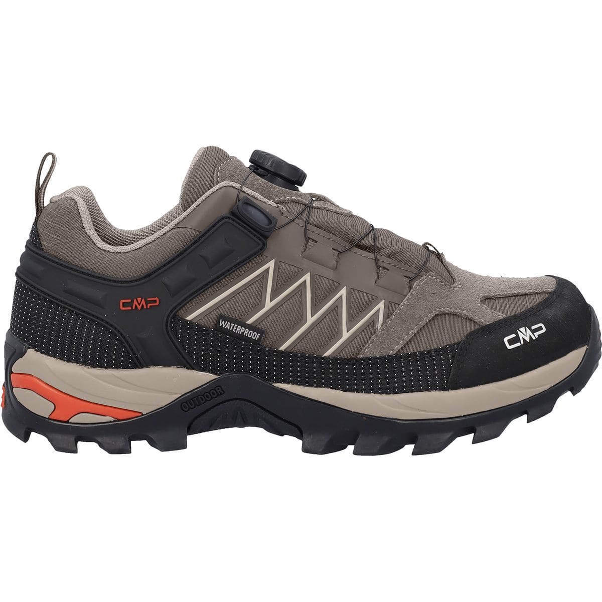 Rigel Low Fitgo Trekking waterproof Herren Trekking-Halbschuhe, braun, Größe 47 47