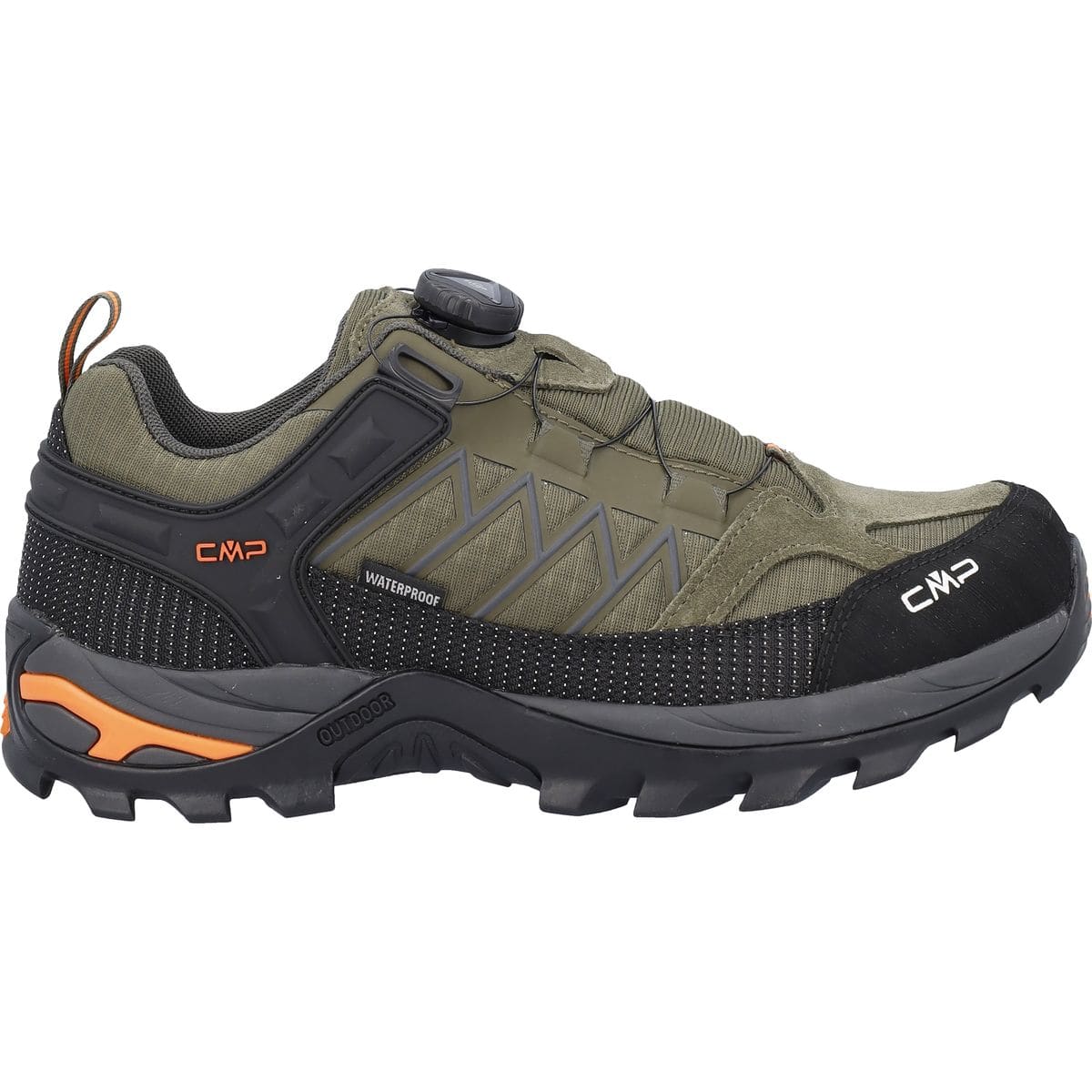 Rigel Low Fitgo Trekking waterproof Herren Trekking-Halbschuhe, grün, Größe 46 46