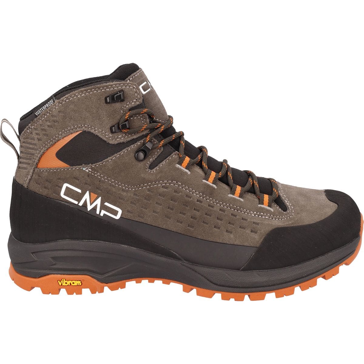Vertyx Mid Trekking waterproof Herren Trekking-Halbschuhe, braun, Größe 46 46