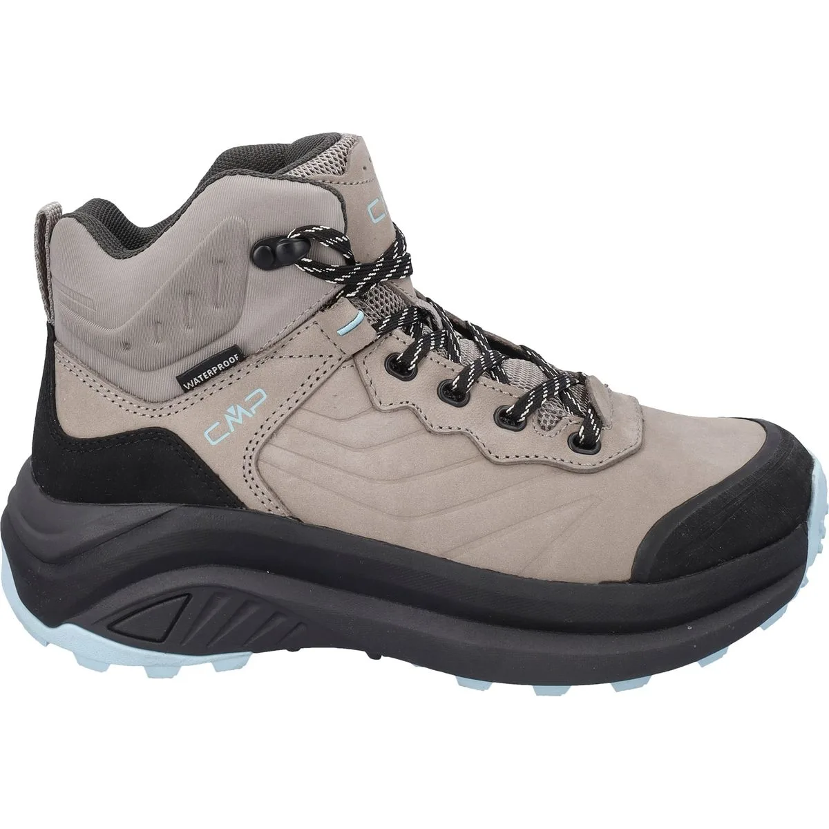Juukat Mid Hiking waterproof Damen Trekkingstiefel, braun, Größe 42 42