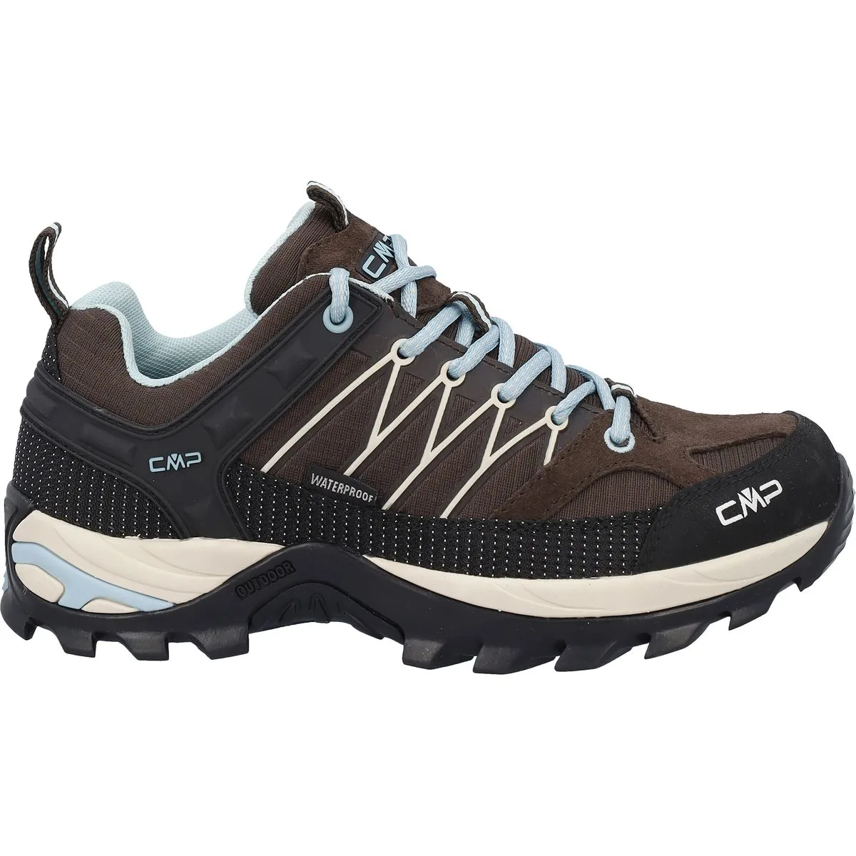 Rigel Low waterproof Damen Trekking-Halbschuhe, braun, Größe 38 38