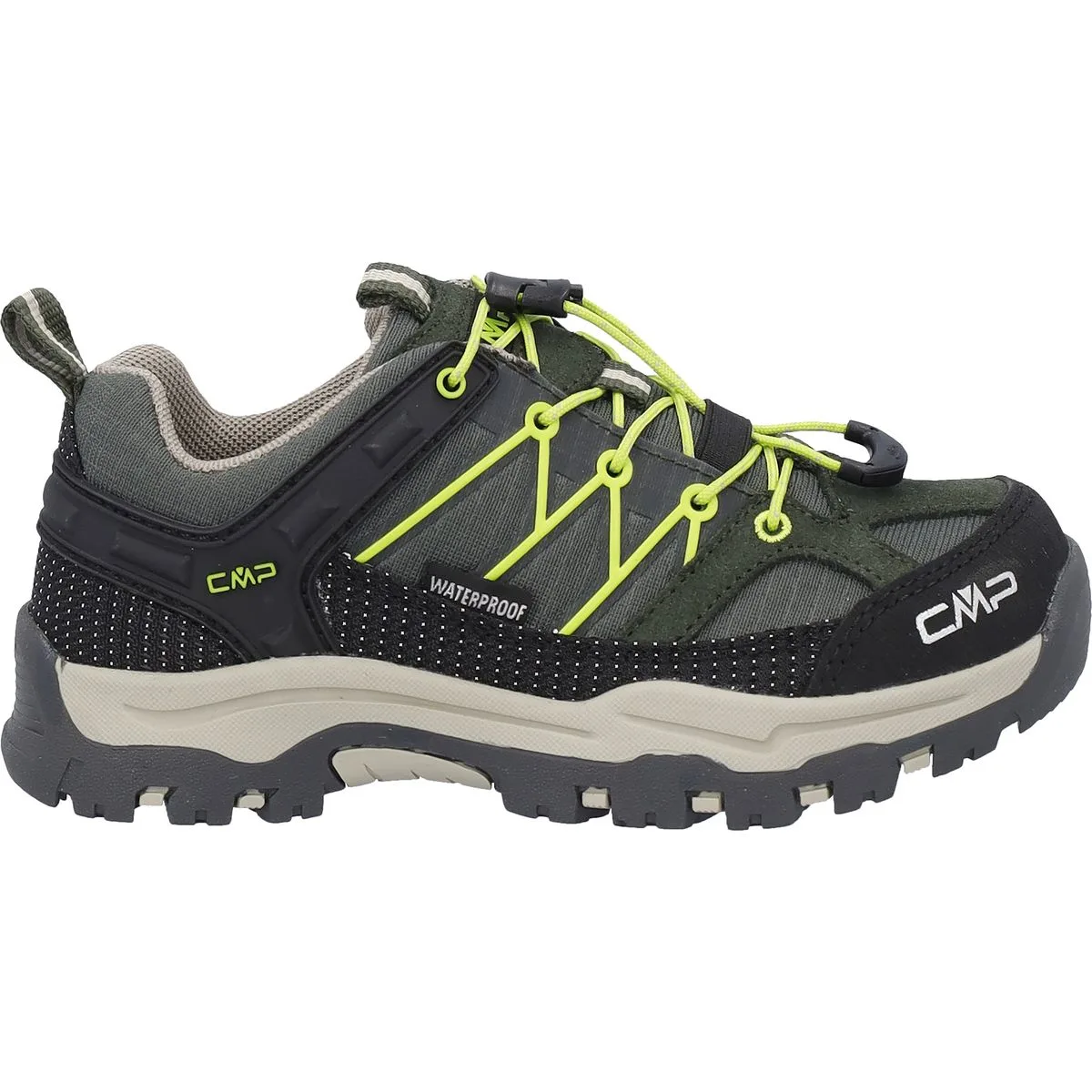 Rigel Low waterproof Jungen Trekking-Halbschuhe, grün, Größe 31 31