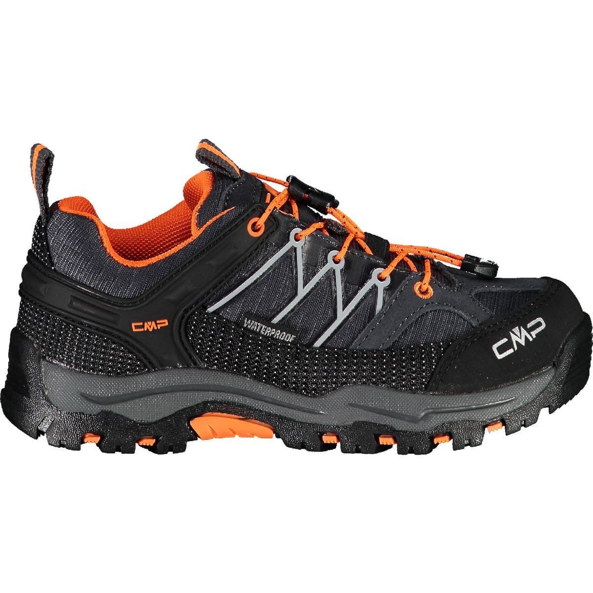 Rigel Low waterproof Jungen Trekking-Halbschuhe, grau, Größe 34 34