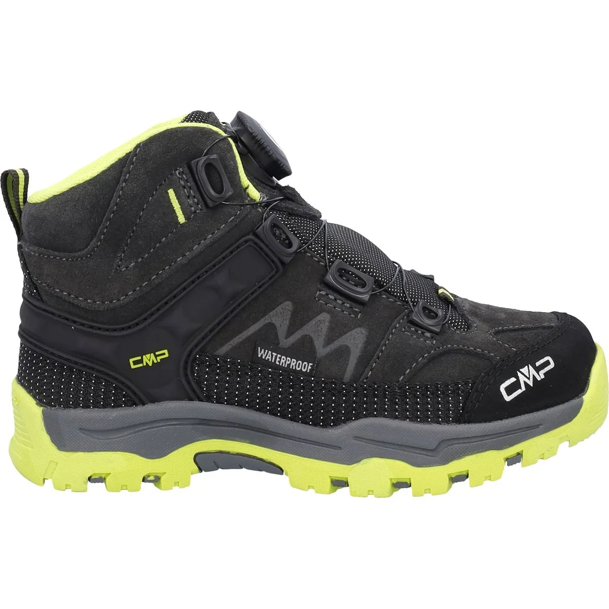 Kiruna Mid Fitgo Trekking waterproof Herren Trekking-Halbschuhe, grau, Größe 29 29