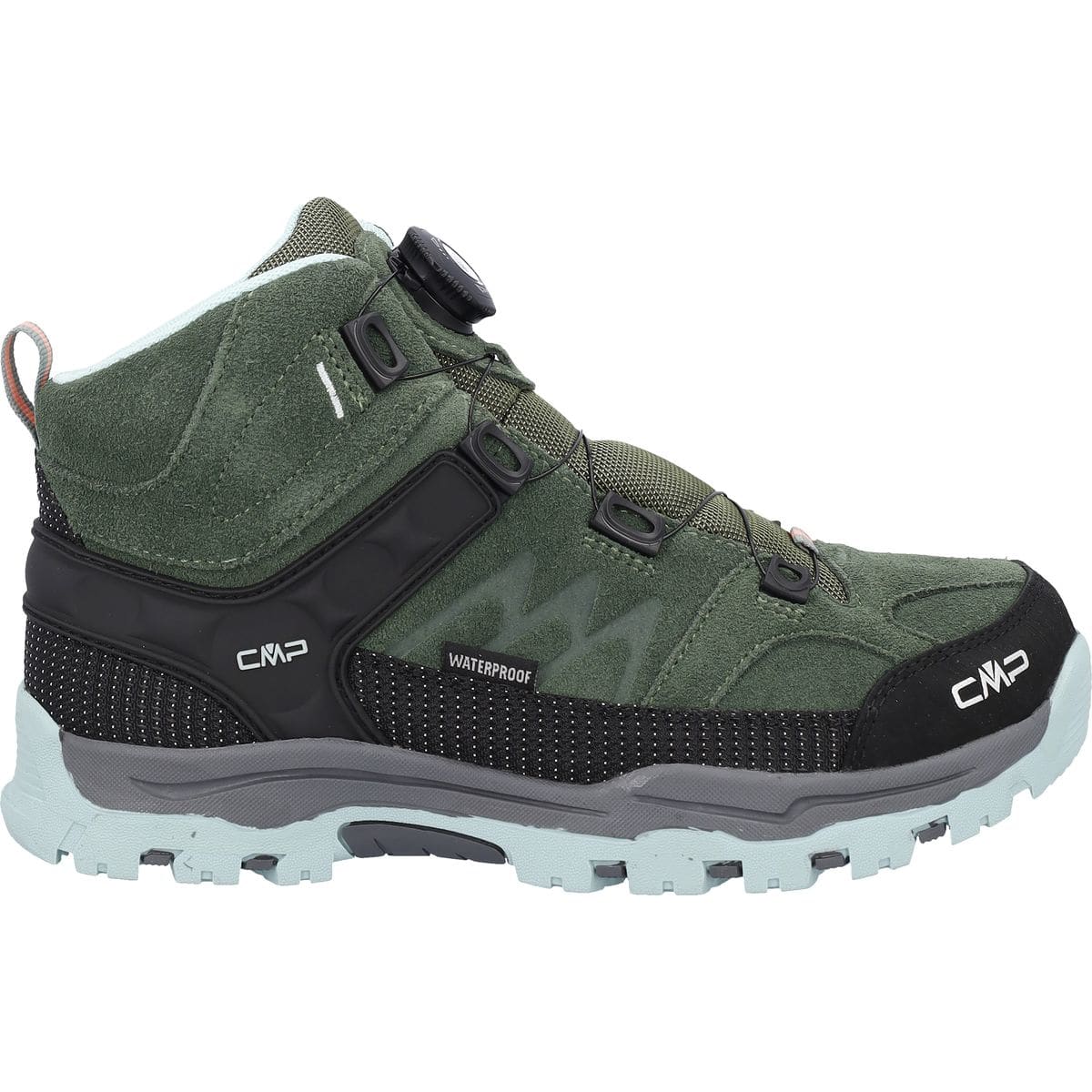 Kiruna Mid Fitgo Trekking waterproof Herren Trekking-Halbschuhe, grün, Größe 40 40
