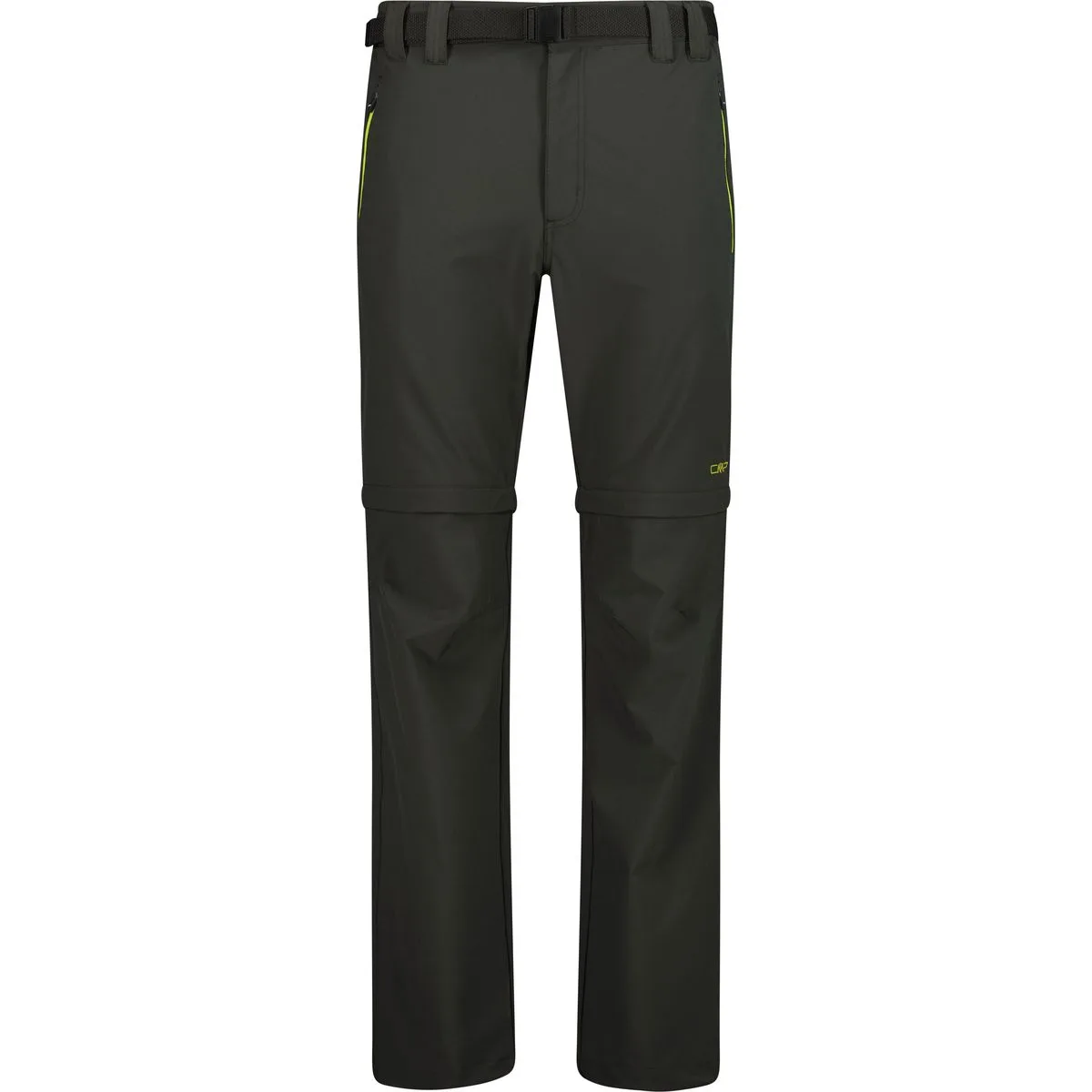 Zip Off Pant Herren Steghose, grün 60