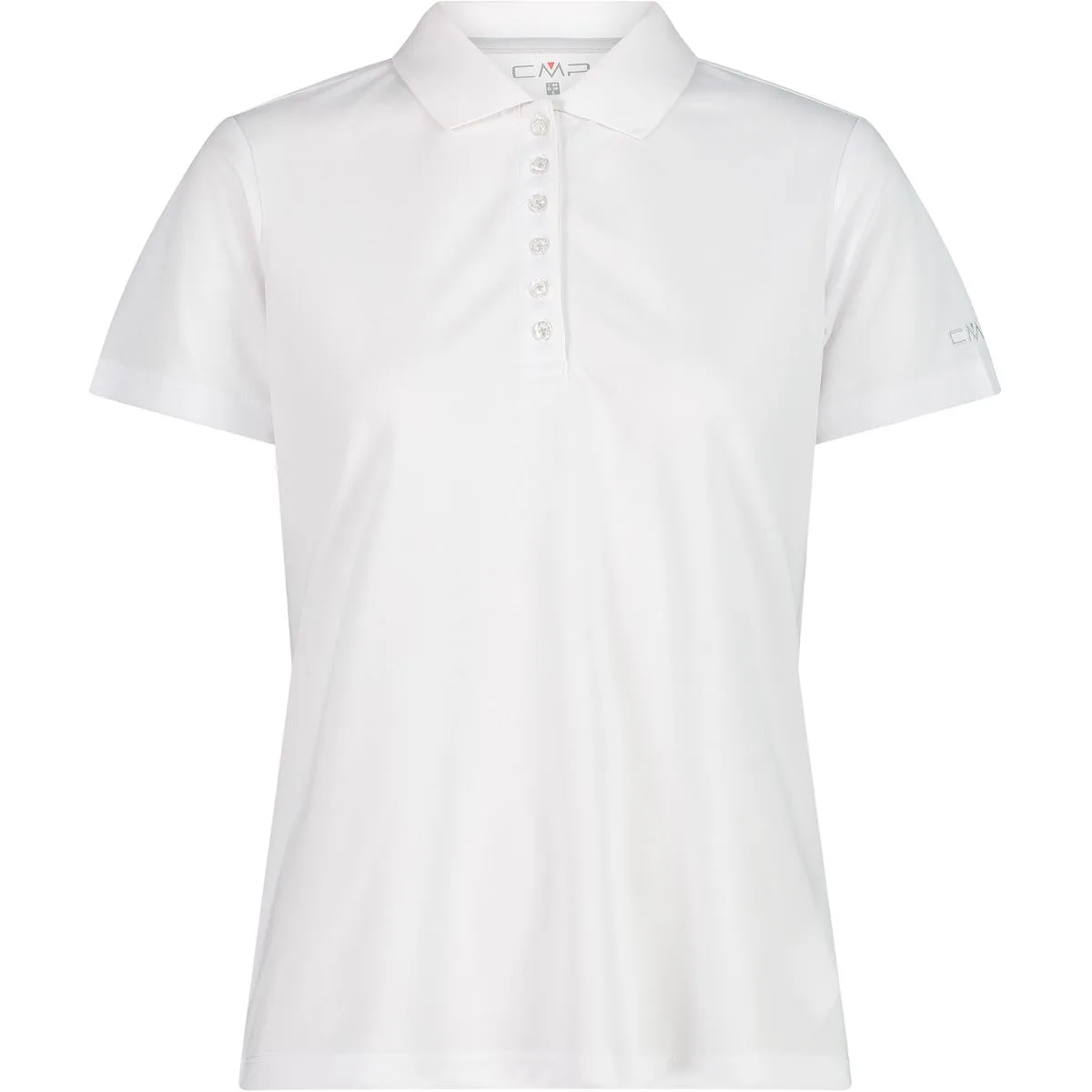 CMP Polo Damen Poloshirt, weiß D46