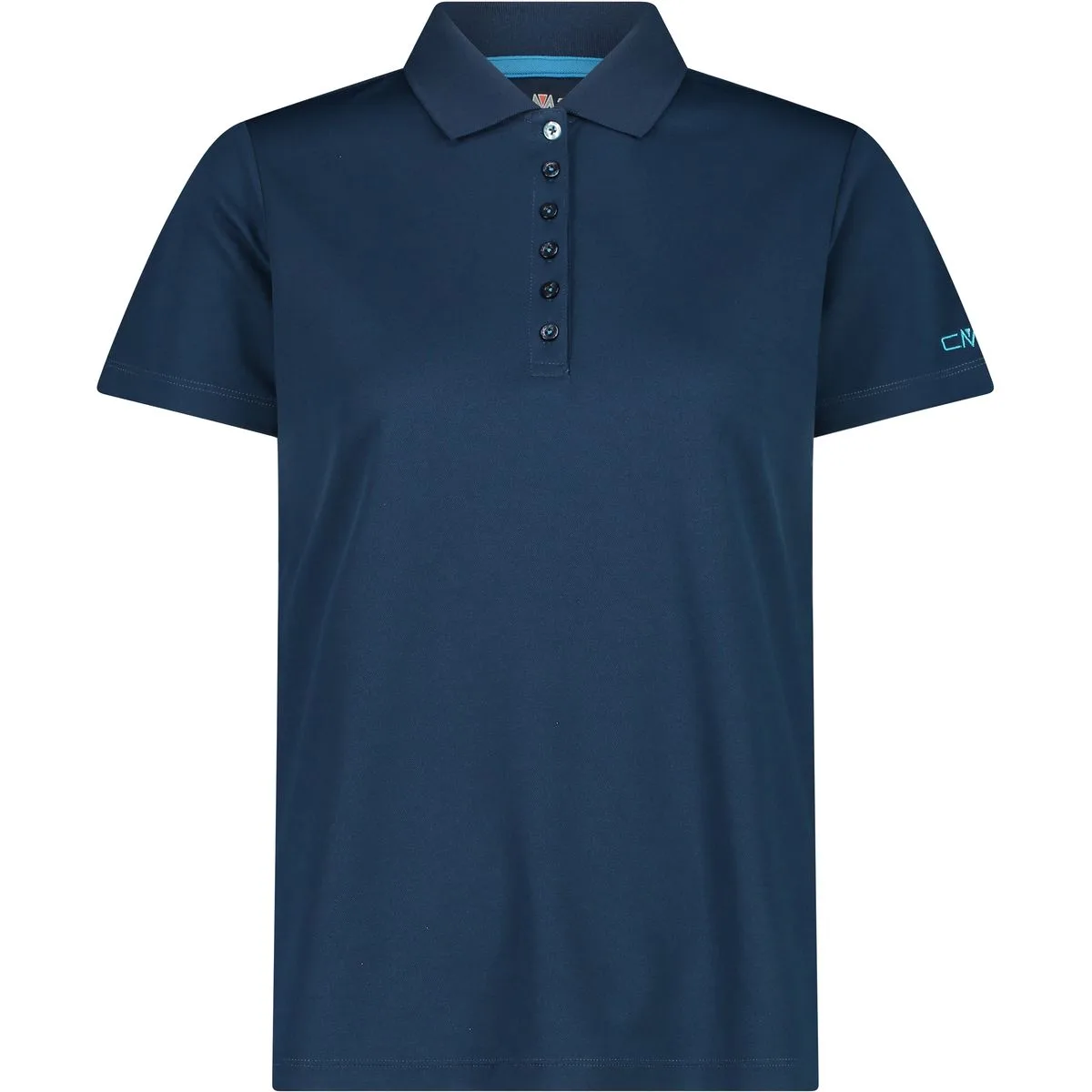 CMP Polo Damen Poloshirt, blau D40