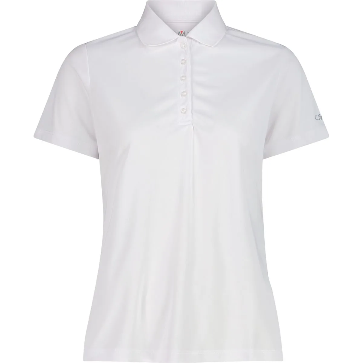 CMP Polo Damen Poloshirt, weiß 36