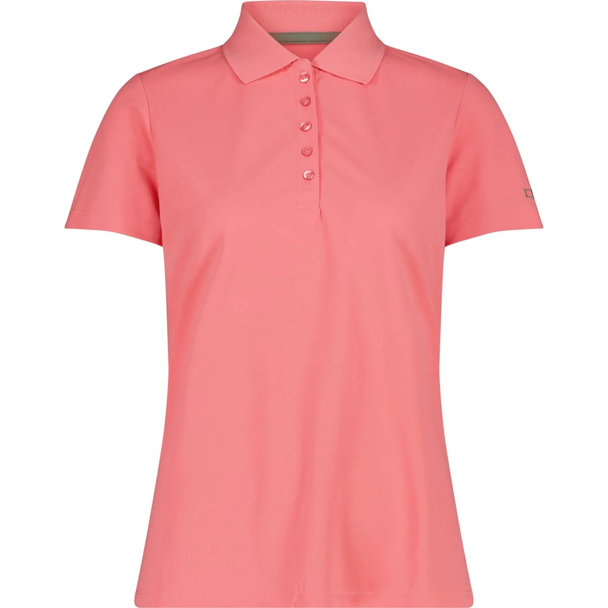 CMP Polo Damen Poloshirt, rot 46