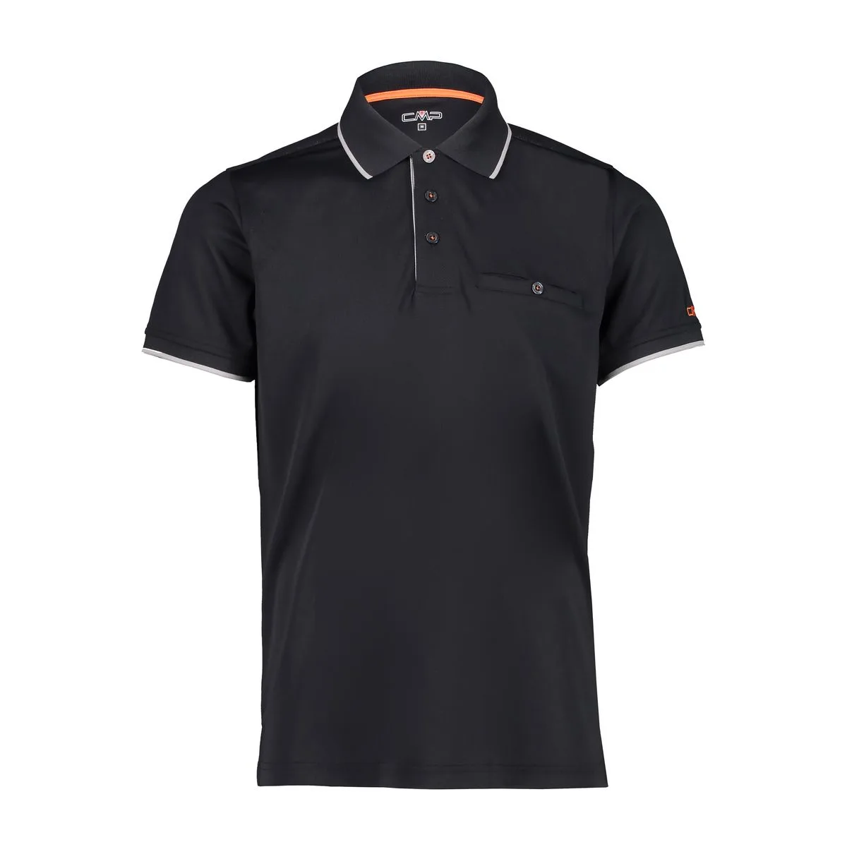 CMP Polo Herren Poloshirt, grau 56