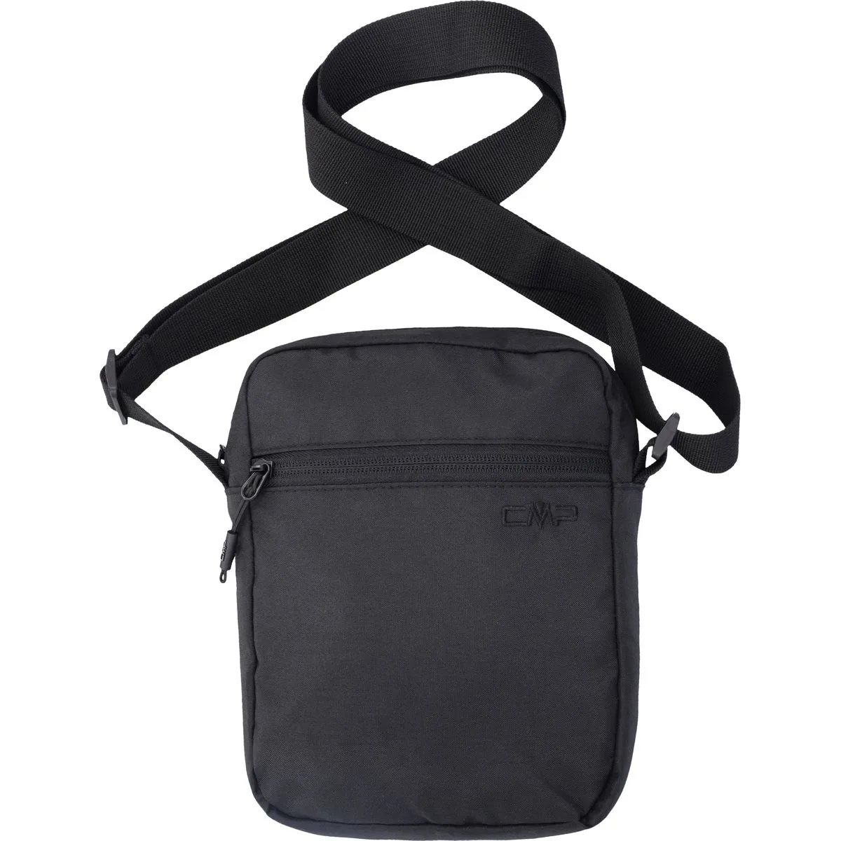 Portland Shoulder Umhängetasche, schwarz 1