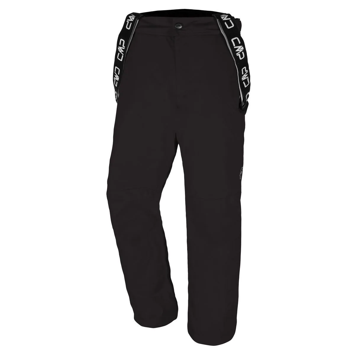 Ski Herren Trägerhose, schwarz C24