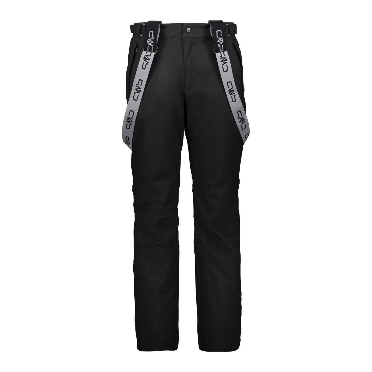 Ski Pant Herren Trägerhose, schwarz C94