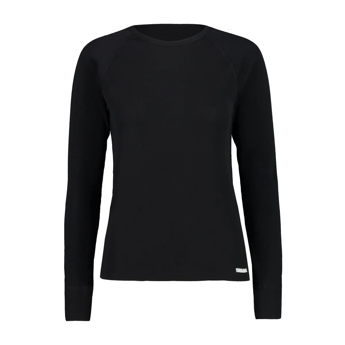 Sweat Damen Unterhemd, schwarz D38