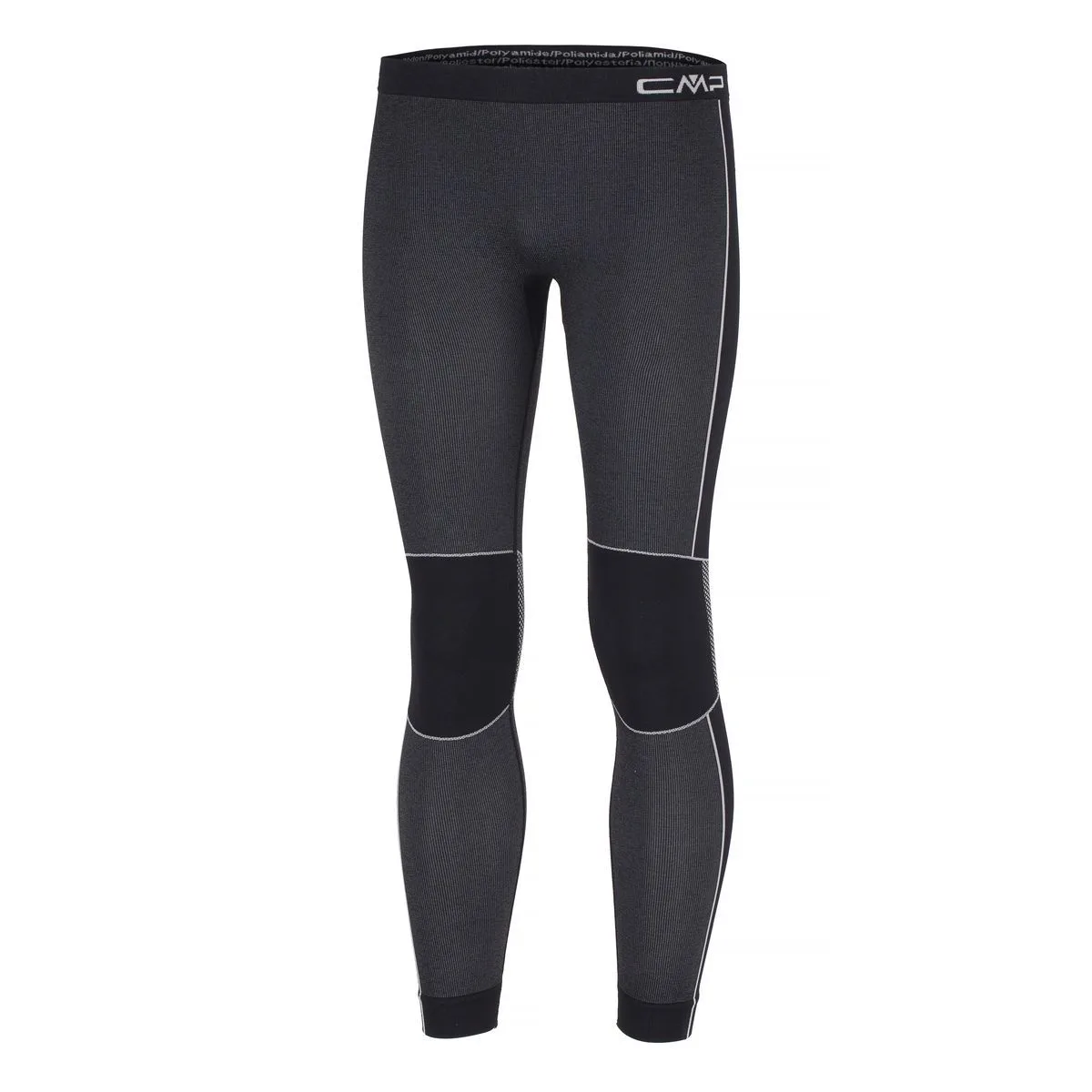 CMP Seamless Long Pant Jungen Strumpfhose, schwarz