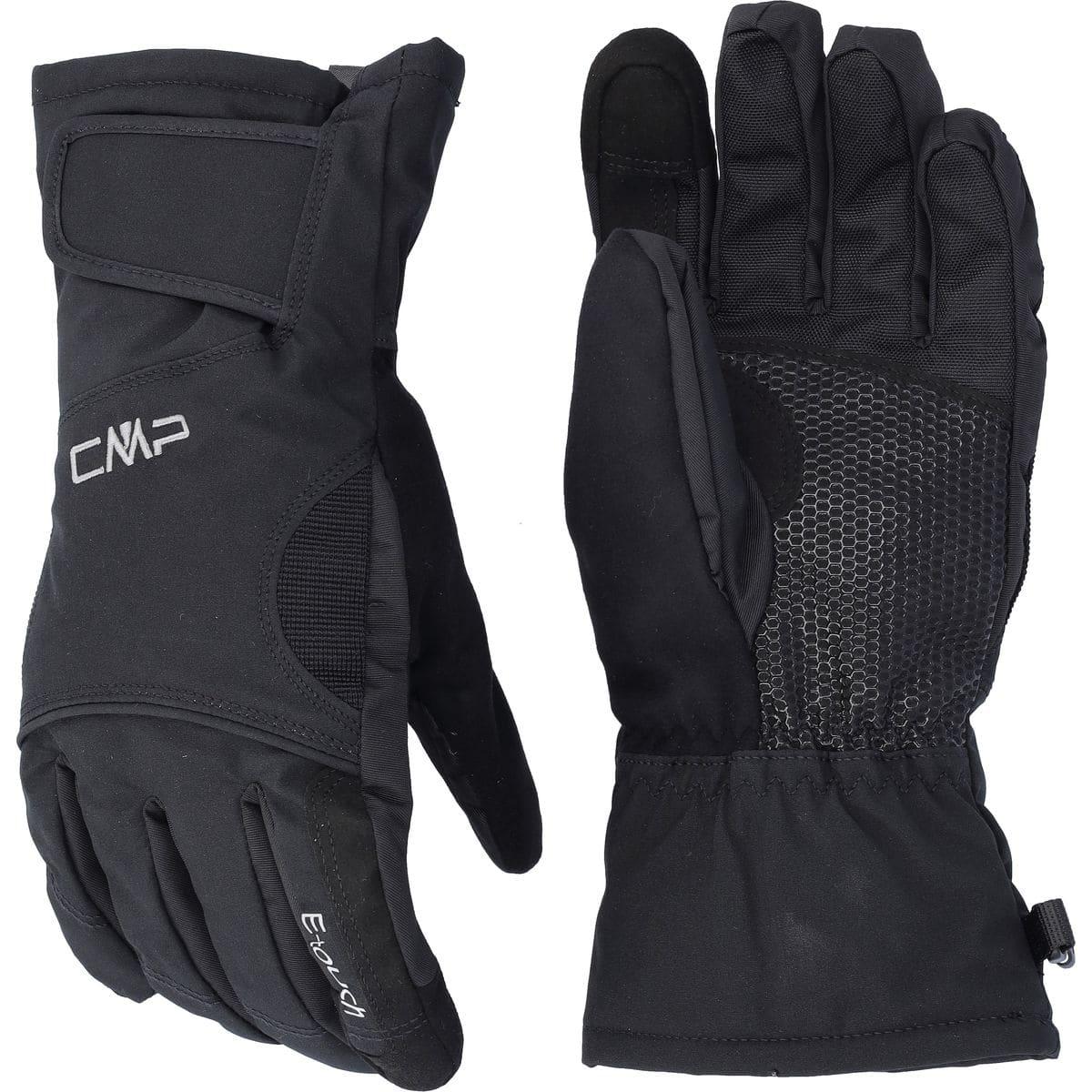 Ski Gloves Damen Fingerhandschuhe, schwarz 7