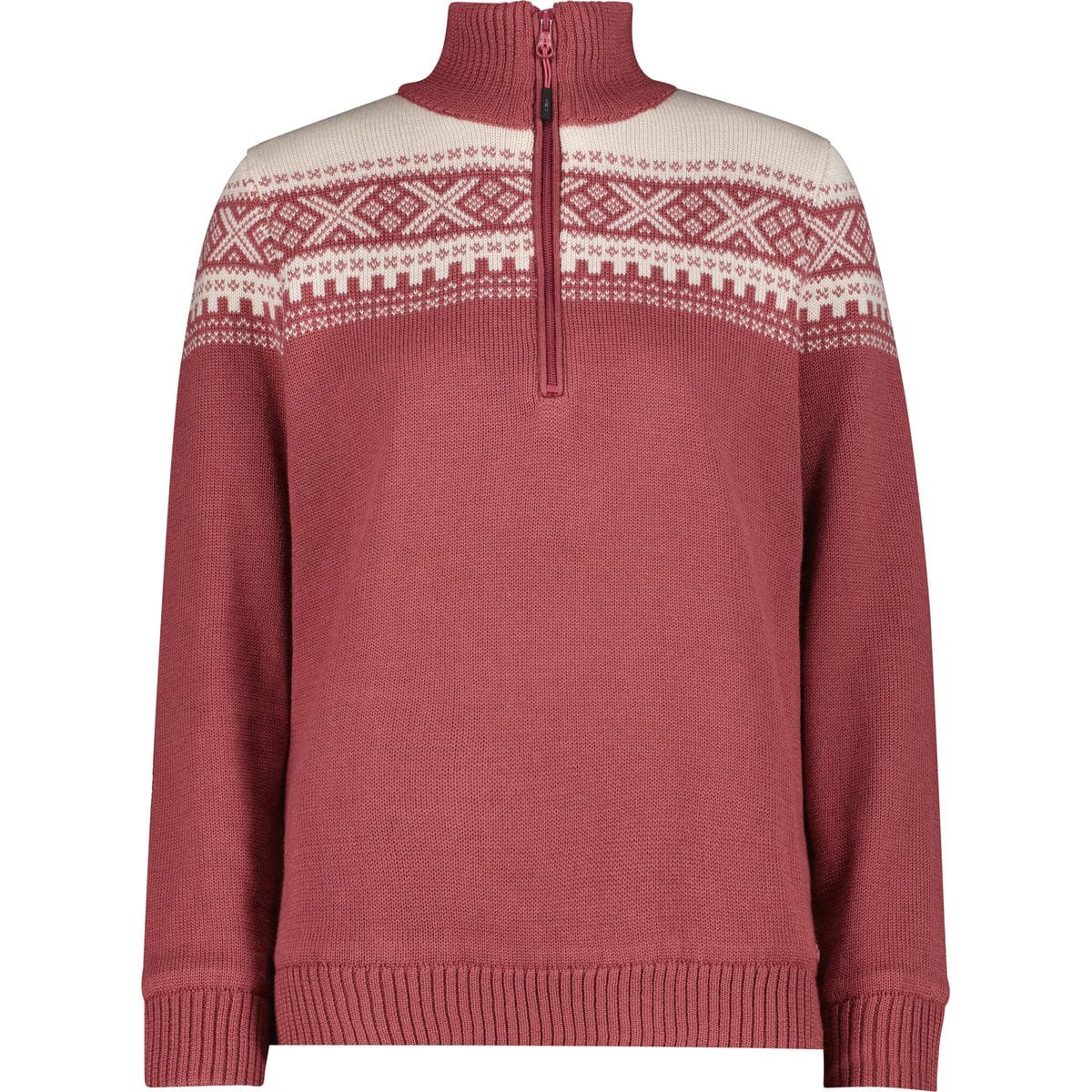 Knitted waterproof Damen Skijacke, pink D42