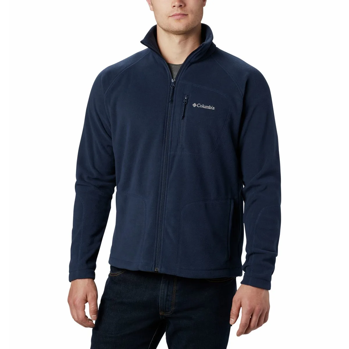 Fast Trek II Full Zip Fleece Herren Pullover, blau M