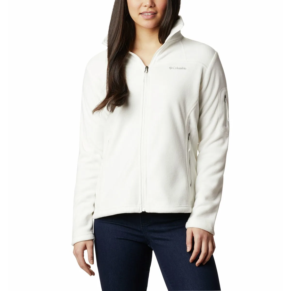 Fast Trek II Damen Rollkragenpullover, weiß XXL