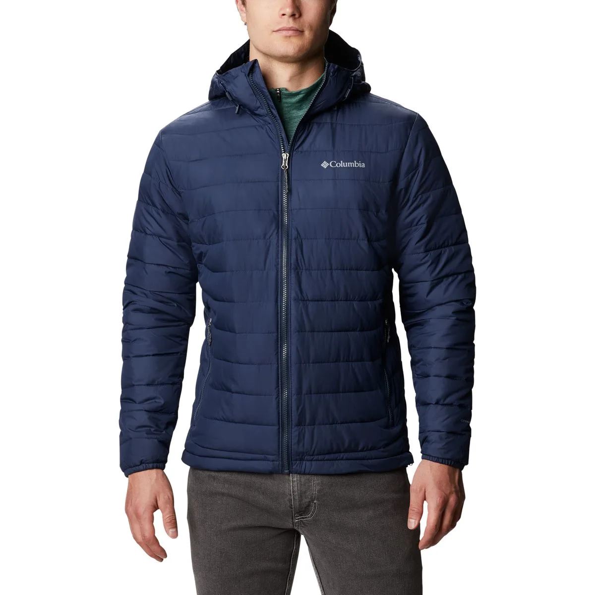 Columbia Powder Lite Herren Jacke, blau
